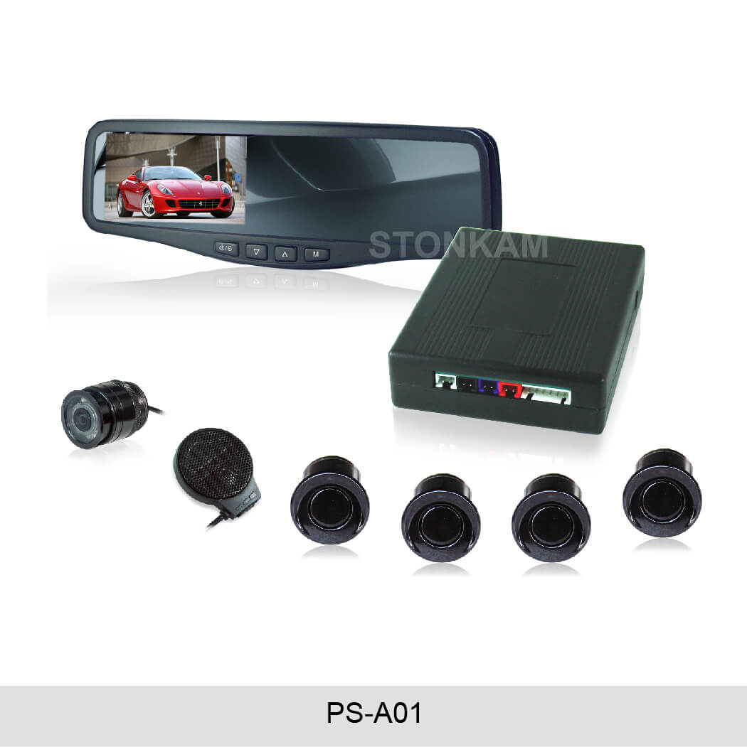 Car Parking Sensor System with Camera and Monitor