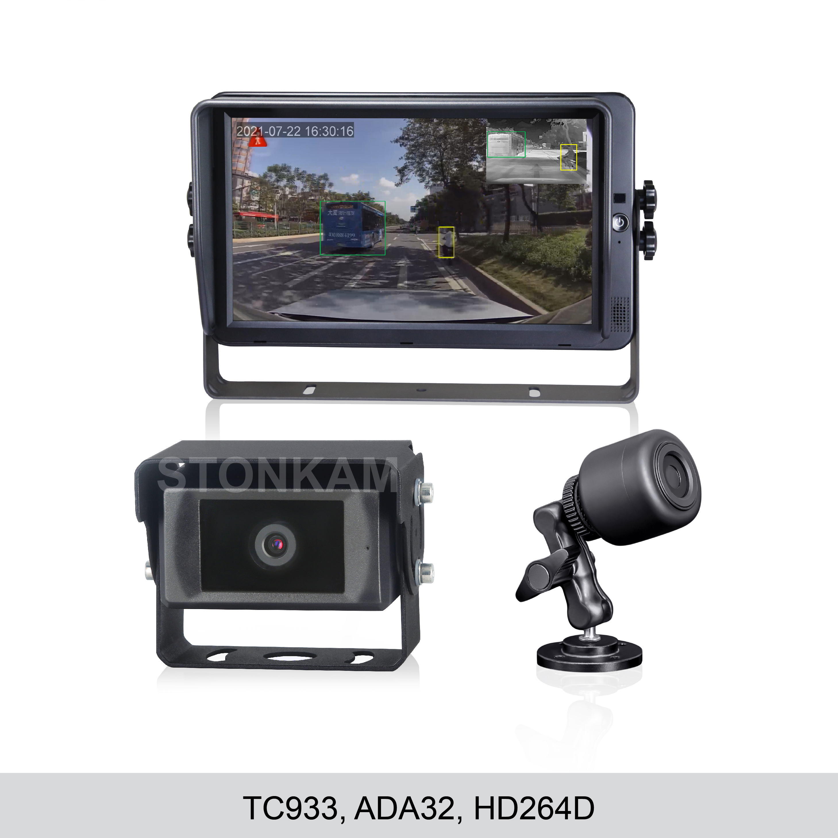 AI Dual Vision Infrared Thermal Imaging Pedestrian & Vehicle Detection System