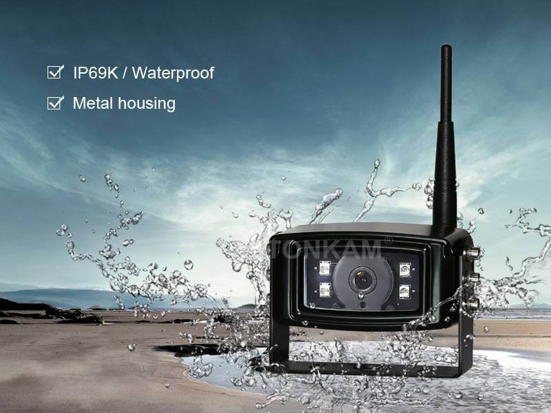 Durable STONKAM® Waterproof Wireless Vehicle Camera