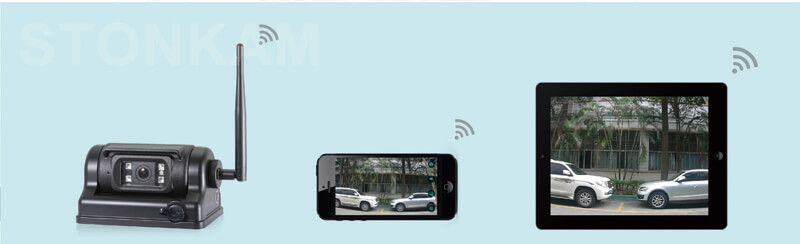 WiFi Backup Camera-Real-time Video Watching on Mobile Devcies via WiFi