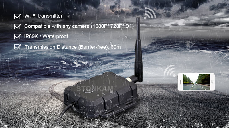 Waterproof WiFi Transmitter Compatible with Any Camera