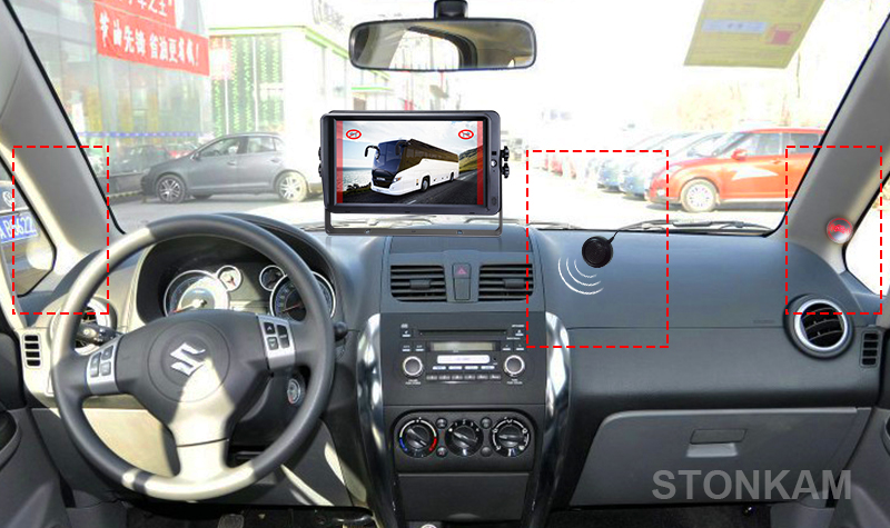 1080P 24GHz millimeter wave radar detection system & blind spot monitoring system