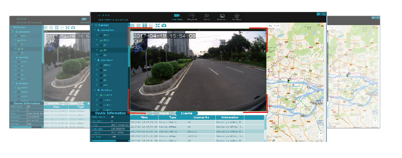 STONKAM® 4 Channel Vehicle DVR System-Watch Real-time Video on the CMS Client