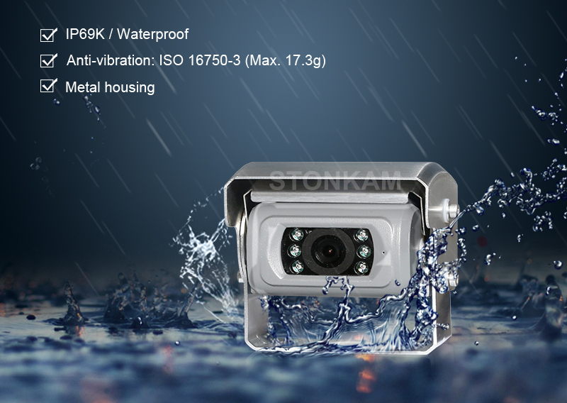 waterproof motorized camera