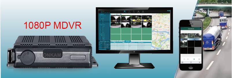 STONKAM® 4CH 1080P Vehicle Video Recorder