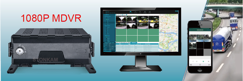 STONKAM® 8CH Vehicle DVR Camera System