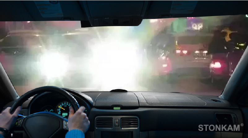 Vehicle-use IR night vision system