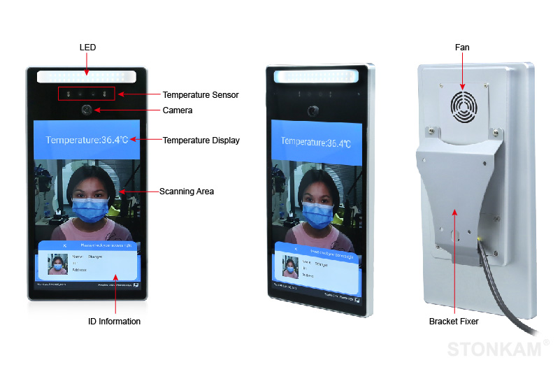 Temperature check device