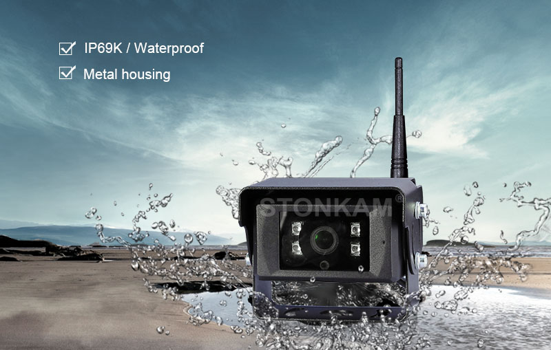 Durable STONKAM® Waterproof Wireless Trailer Camera