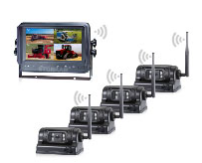 7 inch HD digital wireless rear view camera system